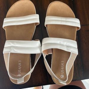 Brand new never warn sandals